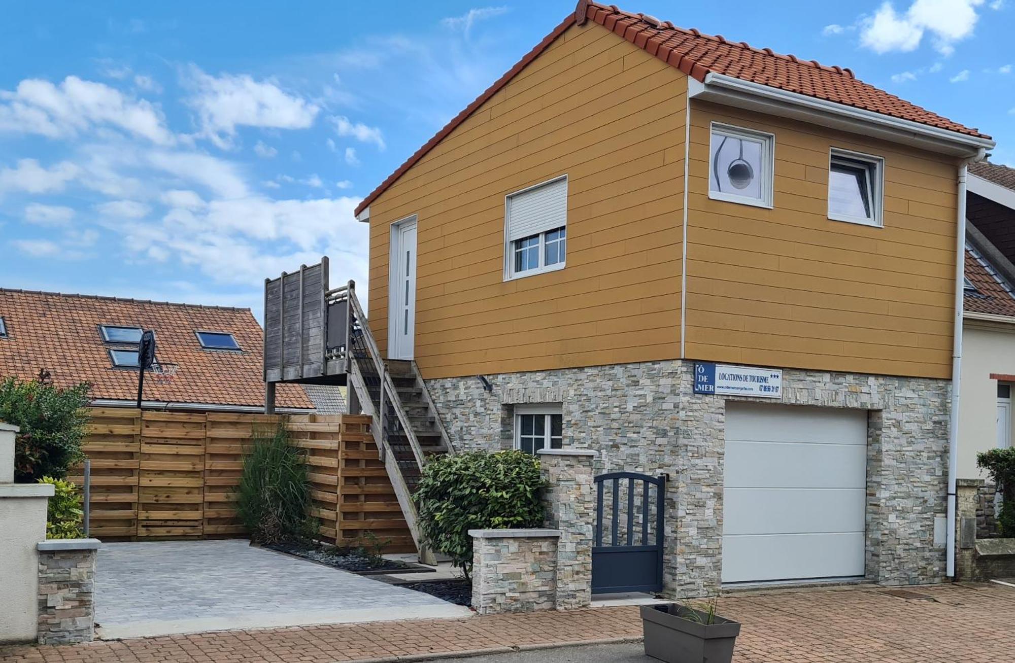 O De Mer - A 20M De La Plage Sangatte Exterior photo